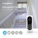 Oplaadbare IP-Camera | PIR Bewegingssensor | MicroSD | 3000 mAh Oplaadbare IP-Camera | PIR Bewegingssensor | MicroSD | 3000 mAh