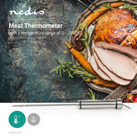 Vlees- en wijnthermometer | 0 - 200 °C | Digitaal Display Vlees- en wijnthermometer | 0 - 200 °C | Digitaal Display