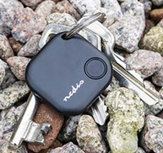 Key finder / Tracker - Tot 50 meter, Bluetooth, Wit of Blauw Key finder / Tracker - Tot 50 meter, Bluetooth, Wit of Blauw