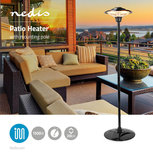 Terrasverwarmer | Met Paal 200 cm | 1500 W | IP34 Terrasverwarmer | Met Paal 200 cm | 1500 W | IP34