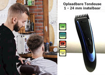 Tondeuse oplaadbaar - eenvoudig instelbare scheerhoogte van 1 tot 24mm Tondeuse oplaadbaar - eenvoudig instelbare scheerhoogte van 1 tot 24mm