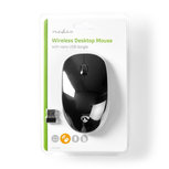 Draadloze Muis | 1000 dpi | Met 3 Knoppen | Zwart Draadloze Muis | 1000 dpi | Met 3 Knoppen | Zwart