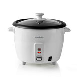 Rijstkoker - 300 Watt - 0,6 L - Wit Rijstkoker - 300 Watt - 0,6 L - Wit