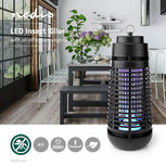 Electrische Insectenlamp - 4 Watt - LED - Zwart Electrische Insectenlamp - 4 Watt - LED - Zwart