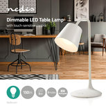 Dimbare LED-tafellamp | Aanraakbediening | 3 lichtmodi | Oplaadbare batterij | 150 lm Dimbare LED-tafellamp | Aanraakbediening | 3 lichtmodi | Oplaadbare batterij | 150 lm