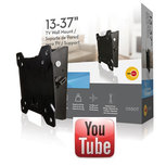 Kantelbare tv beugel voor tv's t/m. 37 Kantelbare tv beugel voor tv's t/m. 37