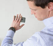 Selfie-Ring Smartphone-Houder Wit Selfie-Ring Smartphone-Houder Wit