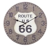 Wandklok Route 66 - 60 cm Wandklok Route 66 - 60 cm