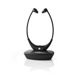 Draadloze hoofdtelefoon | Radiofrequentie (RF) | In-ear | Oplaadstation | Zwart Draadloze hoofdtelefoon | Radiofrequentie (RF) | In-ear | Oplaadstation | Zwart