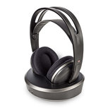 Draadloze hoofdtelefoon | Radiofrequentie (RF) | Over-ear | Oplaadstation | Zwart / zilver Draadloze hoofdtelefoon | Radiofrequentie (RF) | Over-ear | Oplaadstation | Zwart / zilver