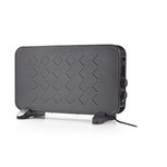 Convectieverwarming | 1200/2000 W | Zwart Convectieverwarming | 1200/2000 W | Zwart