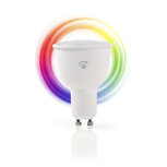 Wi-Fi smart LED-lamp | Full-Colour en Warm-Wit | GU10 Wi-Fi smart LED-lamp | Full-Colour en Warm-Wit | GU10