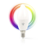 Wi-Fi smart LED-lamp | Full Colour en Warm-Wit | E14 Wi-Fi smart LED-lamp | Full Colour en Warm-Wit | E14