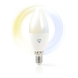 Wi-Fi smart LED-lamp | Warm- tot Koud-Wit | E14 Wi-Fi smart LED-lamp | Warm- tot Koud-Wit | E14