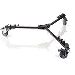 Statiefdolly | Max. 20 kg | Zwart Statiefdolly | Max. 20 kg | Zwart