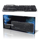 Gaming-toetsenbord | RGB-verlichting | USB 2.0 | Scandinavisch | Metalen design Gaming-toetsenbord | RGB-verlichting | USB 2.0 | Scandinavisch | Metalen design