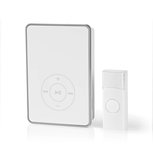 Draadloze Deurbelset | Werkt op Batterijen | MP3-Functie Draadloze Deurbelset | Werkt op Batterijen | MP3-Functie