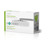 Muurbeugel voor Projector | 360° Draaibaar | Max. 10 kg | Afstand tot de Muur 314 - 500 mm | Grijs Muurbeugel voor Projector | 360° Draaibaar | Max. 10 kg | Afstand tot de Muur 314 - 500 mm | Grijs