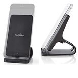 Smartphone desktopstandaard met Draadloze Oplader | 10 W | USB type-C™ | Zwart Smartphone desktopstandaard met Draadloze Oplader | 10 W | USB type-C™ | Zwart