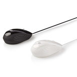 Bedrade optische Muis | 1000 dpi | 3-knops - Wit of zwart Bedrade optische Muis | 1000 dpi | 3-knops - Wit of zwart