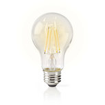 Wi-Fi smart LED-lamp met filament | E27 | A60 | 5 W | 500 lm | Helder Wi-Fi smart LED-lamp met filament | E27 | A60 | 5 W | 500 lm | Helder