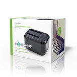 Harde Schijf-Dockingstation | USB-C™ | SATA | Dual Bay | met Voedingsadapter Harde Schijf-Dockingstation | USB-C™ | SATA | Dual Bay | met Voedingsadapter