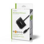 Hardeschijfadapter | USB-C | SATA | Universeel | Met Voedingsadapter Hardeschijfadapter | USB-C | SATA | Universeel | Met Voedingsadapter