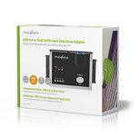 Hardeschijfadapter | USB 3.0 | Dual Sata | 2,5 Hardeschijfadapter | USB 3.0 | Dual Sata | 2,5