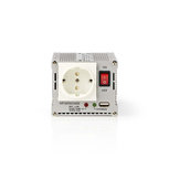 Stroomomvormer Gemodificeerde Sinusgolf | 24 V DC - 230 V AC | 300 W | 1x Schuko / 1x USB-Uitgang Stroomomvormer Gemodificeerde Sinusgolf | 24 V DC - 230 V AC | 300 W | 1x Schuko / 1x USB-Uitgang