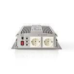 Stroomomvormer Gemodificeerde Sinusgolf | 24 V DC - 230 V AC | 1700 W | 2x Schuko-Uitgang Stroomomvormer Gemodificeerde Sinusgolf | 24 V DC - 230 V AC | 1700 W | 2x Schuko-Uitgang