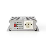 Stroomomvormer Gemodificeerde Sinusgolf | 12 V DC - 230 V AC | 600 W | 1x Schuko-Uitgang | Oplaadfunctie Stroomomvormer Gemodificeerde Sinusgolf | 12 V DC - 230 V AC | 600 W | 1x Schuko-Uitgang | Oplaadfunctie