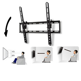 Kantelbare TV-Muurbeugel - Voor schermen van 23 - 55" - Max. 35 kg - 20° Kantelhoek