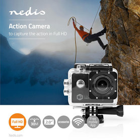 Action Cam - Full HD 1080p - Wi-Fi - Waterdichte Behuizing