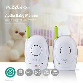 Audio-babyfoon - 2,4 GHz - Terugspreekfunctie / Intercom