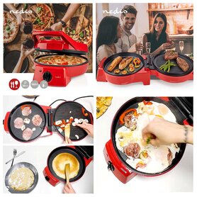 Multifunctionele Bakplaat - Grill - Pizzamaker