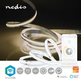 SmartLife LED Strip Wi-Fi | Warm tot Koel Wit | COB | 2.00 m | IP20 | 2700 - 6500 K | 1000 lm | Android™ / IOS