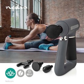Sportmassagepistool - Ingebouwde Lithium-Ion - Oplaadbaar - 6 Massage Modes - USB-kabel