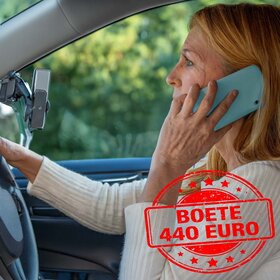Smartphonehouder Auto - Universeel - Voorkom een boete van 440 euro