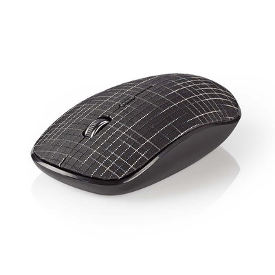 Draadloze muis | 1600 dpi | 3-knops | Zwart
