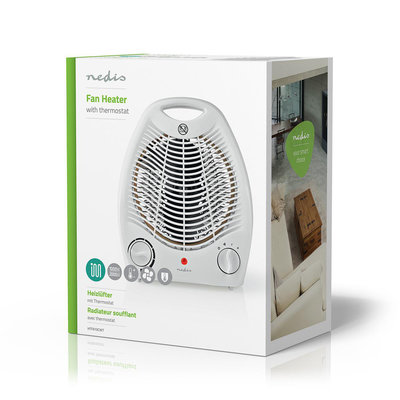 Ventilatorkachel | 2000 W | Thermostaat