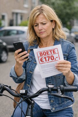 Smartphonehouder Fiets, E-bikes en scooters - Eenvoudig maar degelijk te bevestigen  - Universeel - Draai- en Kantelbaar - Verstelbaar - Voorkom 170 euro boete
