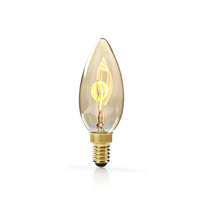 Dimbare vintage LED-gloeilamp E14 | Kaars | 3 W | 100 lm