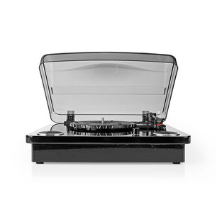 Platenspeler | 18 W | Bluetooth ® | USB-Conversie | Cover | Zwart Platenspeler | 18 W | Bluetooth ® | USB-Conversie | Cover | Zwart