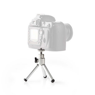 Ministatief | Pan & Tilt | Max. 0,8 kg | 13,4 cm | Zwart / zilver Ministatief | Pan & Tilt | Max. 0,8 kg | 13,4 cm | Zwart / zilver