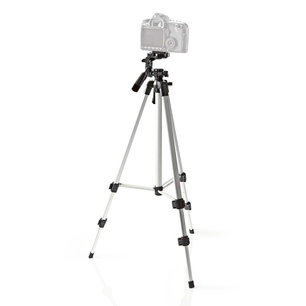 Statief | Pan & Tilt | Max. 3 kg | 127 cm | Zwart / Zilver Statief | Pan & Tilt | Max. 3 kg | 127 cm | Zwart / Zilver