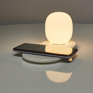 LED-Lamp met Draadloze Lader - Dimmer - Op Product - Qi - 10 W - Met dimfunctie - Warm Wit - 3000 K LED-Lamp met Draadloze Lader - Dimmer - Op Product - Qi - 10 W - Met dimfunctie - Warm Wit - 3000 K