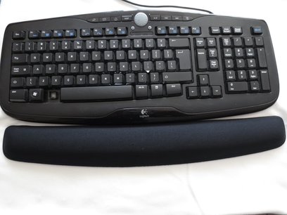 Ergonomische Polssteun voor Toetsenbord | Gel | 480 x 80 mm | Zwart Ergonomische Polssteun voor Toetsenbord | Gel | 480 x 80 mm | Zwart