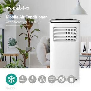 Mobile Airconditioning - 9000 BTU - Energieklasse A - Afstandsbediening - Timer Mobile Airconditioning - 9000 BTU - Energieklasse A - Afstandsbediening - Timer