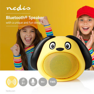 Animaticks Bluetooth Speaker - 3 uur Speeltijd - Handsfree bellen - Dusty Dog Animaticks Bluetooth Speaker - 3 uur Speeltijd - Handsfree bellen - Dusty Dog