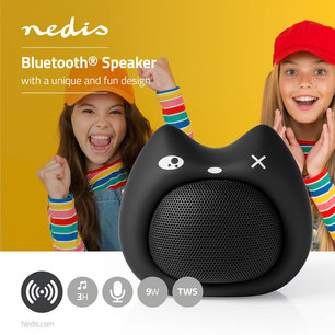 Animaticks Bluetooth Speaker - 3 Uur Speeltijd - Handsfree bellen - Kelly Kitten Animaticks Bluetooth Speaker - 3 Uur Speeltijd - Handsfree bellen - Kelly Kitten
